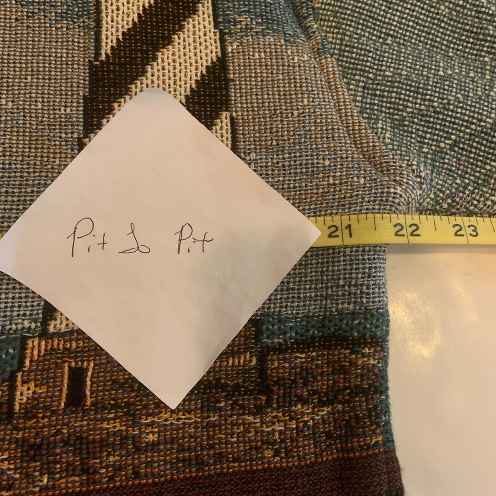 Vintage 90’s Painted Pony's Tapestry Lighthouse Nautical Jacket Size Large NWT - Picture 15 of 16